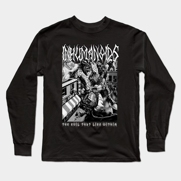 The Evil That Lies Within Long Sleeve T-Shirt by The Dark Vestiary